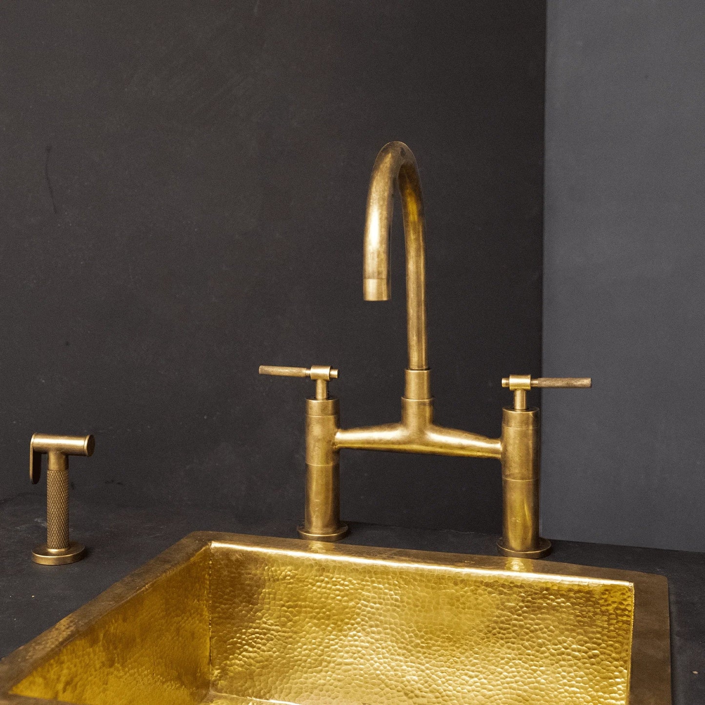 Mykonos Bridge Faucet - Brass For Homes - Kitchen - faucets - top - 1 - 10 - pmax