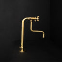 The S Spout Kitchen Faucet - Brass For Homes - 