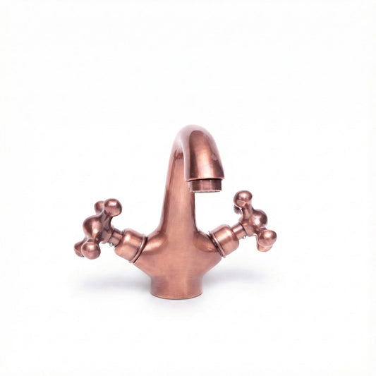 Antique Copper Vanity Faucet - Brass For Homes - Faucet