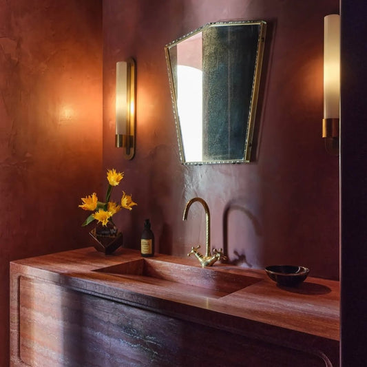 Single Hole Gooseneck Faucet - Brass For Homes - 