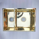 Workstation Sink Double Bowl - Brass For Homes - 