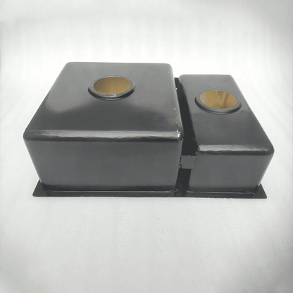 Workstation Sink Double Bowl - Brass For Homes - 