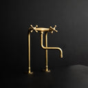 The S Spout Kitchen Faucet - Brass For Homes - 