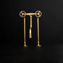 The S Spout Kitchen Faucet - Brass For Homes - 