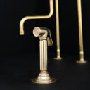 The S Spout Kitchen Faucet - Brass For Homes - 