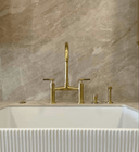 Mykonos Bridge Faucet Set - Brass For Homes - 