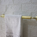 Unlacquered Brass Towel Hanger Bathroom Bathroom Hardware detail view 4