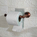 Bathroom Toilet Paper Holder Brushed Copper bathroom hardware for bathrooms, powder rooms, towel storage, and coordinated fixture sets - view 2