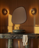 Blob Mirror - Unlacquered Solid Brass Mirrors detail view 3