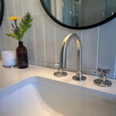 Matte Nickel Bathroom Sink Faucet sink for kitchens, bars, powder rooms, vanities, and statement wash areas - view 1
