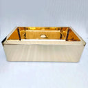 Cascade Farmhouse Sink - Brass For Homes - 