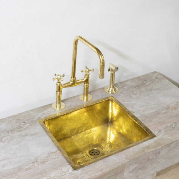 BrassPure kitchen Faucet - Brass For Homes - kitchen - faucets