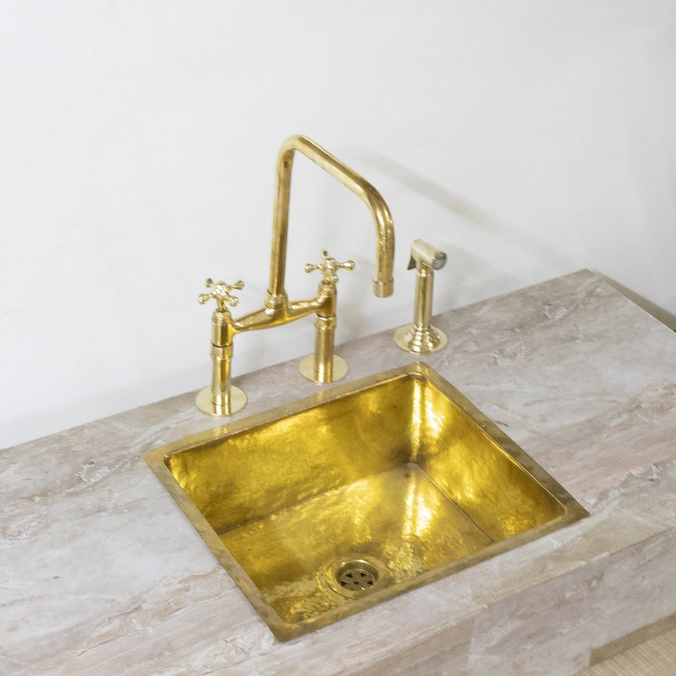BrassPure kitchen Faucet - Brass For Homes - kitchen - faucets