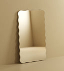 Edged Joy Full Length Mirror - Unlacquered Solid Brass Mirrors detail view 4