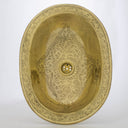 Etched Brass Bathroom Sink Sinks product photo
