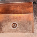 Hammered Copper Undermount Sink - Brass For Homes - Farm Sink