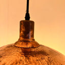 Hammered Solid Copper Pendant Light pendant light for kitchen islands, dining rooms, vanities, and warm artisan interiors - view 2