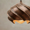 Handcrafted Copper Dome Pendant Lamp – Rustic Farmhouse Ceiling Light Pendant Lighting detail view 2