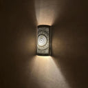 Handcrafted Cylindrical Brass Wall Lamp – Moroccan Filigree Sconce Pendant Lighting detail view 3