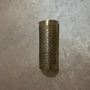 Handcrafted Cylindrical Brass Wall Sconce – Moroccan Filigree Light Pendant Lighting detail view 2
