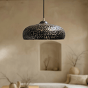 Hammered Brass Pendant Light – Dome Ceiling Fixture for Kitchen & Dining Spaces Pendant Lighting detail view 2