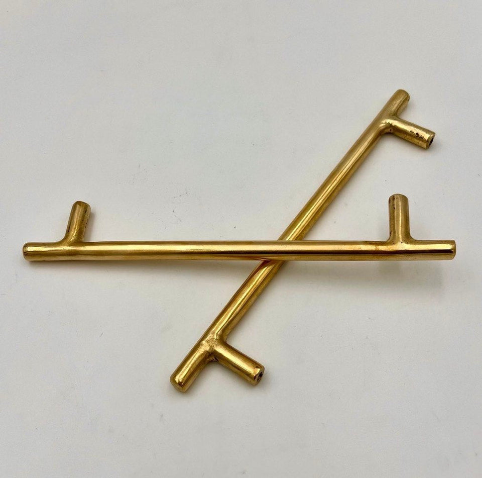 Handmade Brass Cabinet Pulls Kitchen Hardware product photo