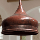 Hammered Copper Onion Dome Pendant – Rustic Ceiling Fixture for Kitchens Pendant Lighting detail view 3