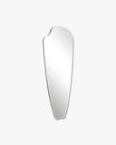 Jolene Mirror - Unlacquered Solid Brass wall mirror for bathrooms, entryways, dressing rooms, and decorative wall styling - view 4