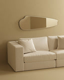 Jolene Mirror - Unlacquered Solid Brass Mirrors detail view 5