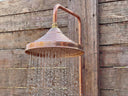 Luxury Unlacquered Solid copper shower, outdoor shower Shower Systems detail view 3