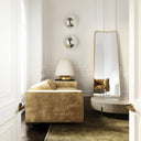 Mariposa Full Length Mirror - Unlacquered Solid Brass Mirrors detail view 2