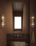 Mariposa Full Length Mirror - Unlacquered Solid Brass Mirrors detail view 6