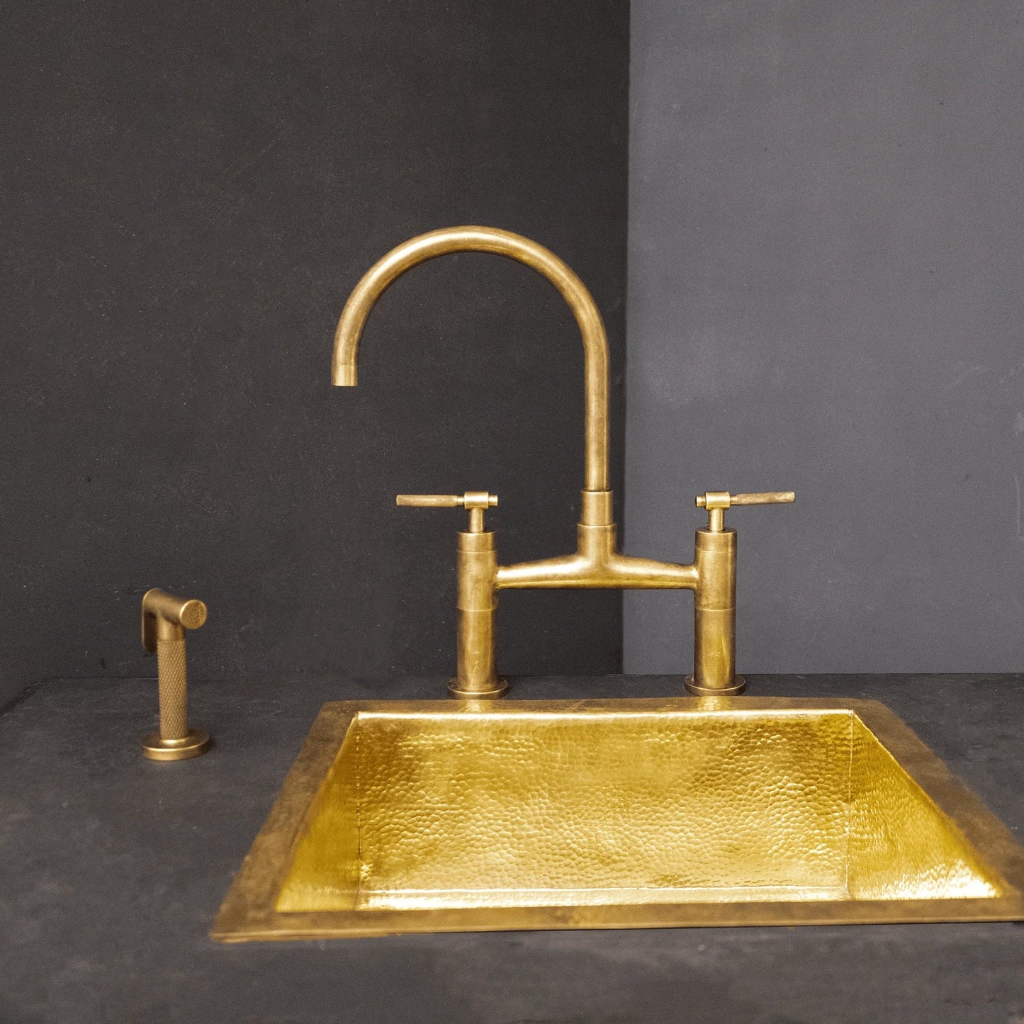 Mykonos Bridge Faucet - Brass For Homes - Kitchen - faucets - top - 1 - 10 - pmax