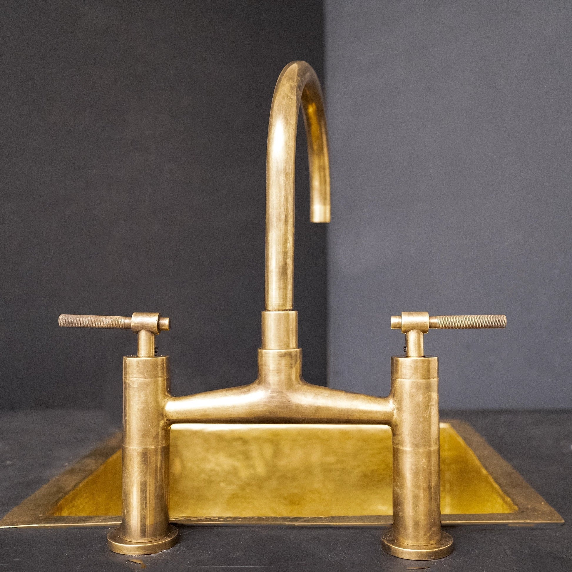Mykonos Bridge Faucet - Brass For Homes - Kitchen - faucets - top - 1 - 10 - pmax