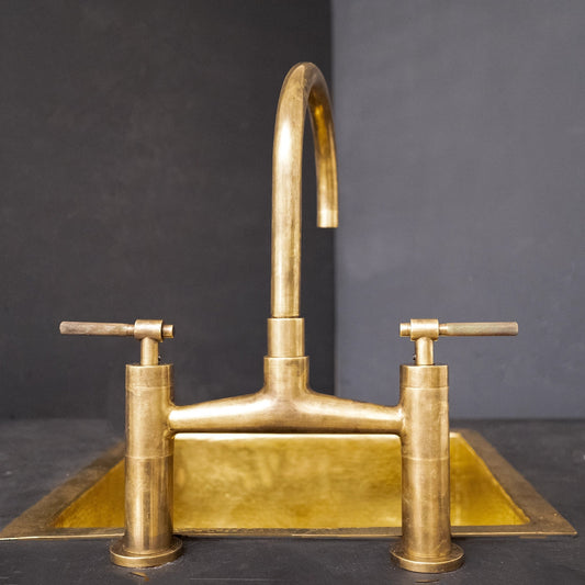 Mykonos Bridge Faucet - Brass For Homes - Kitchen - faucets - top - 1 - 10 - pmax
