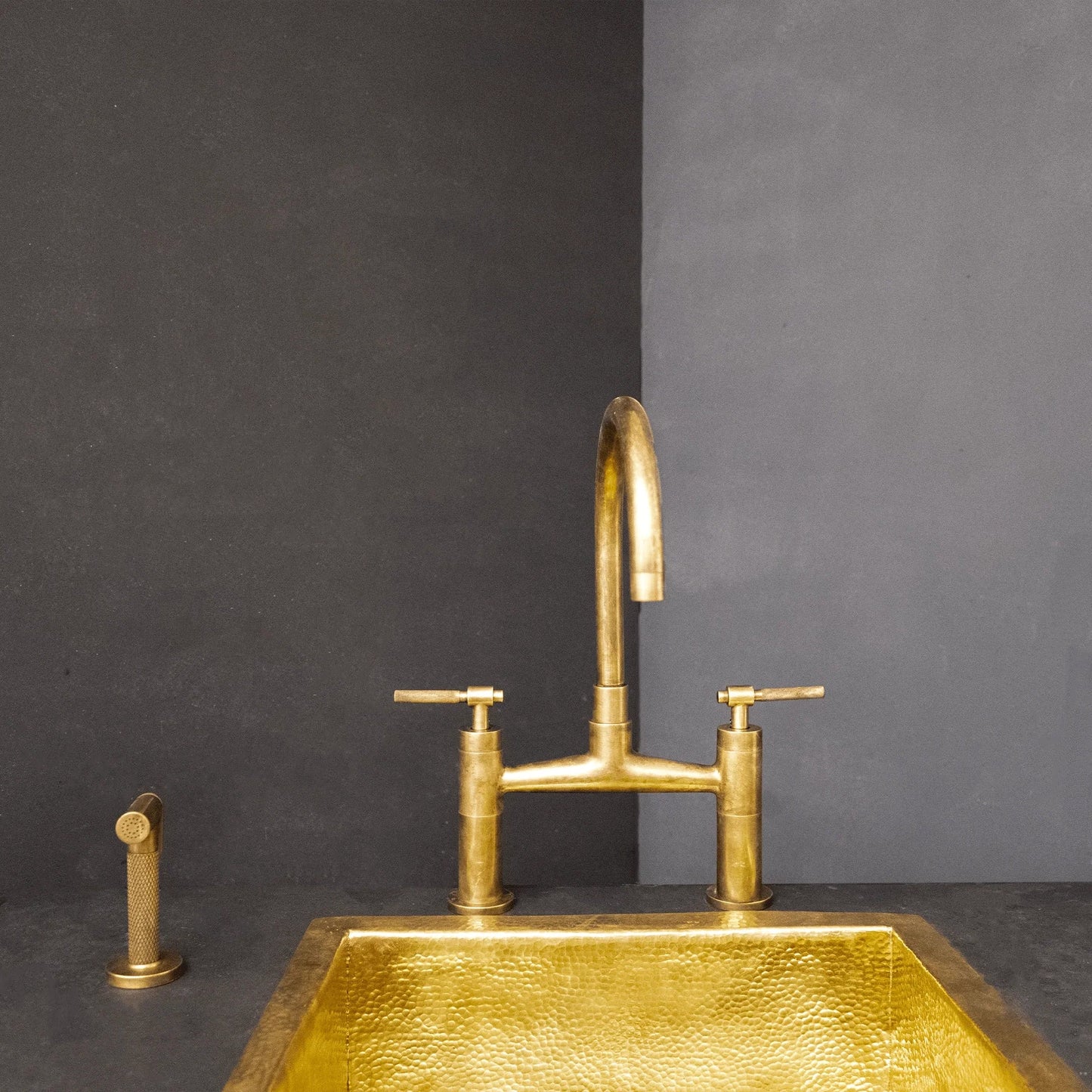 Mykonos Bridge Faucet - Brass For Homes - Kitchen - faucets - top - 1 - 10 - pmax