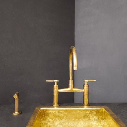 Mykonos Bridge Faucet - Brass For Homes - Kitchen - faucets - top - 1 - 10 - pmax
