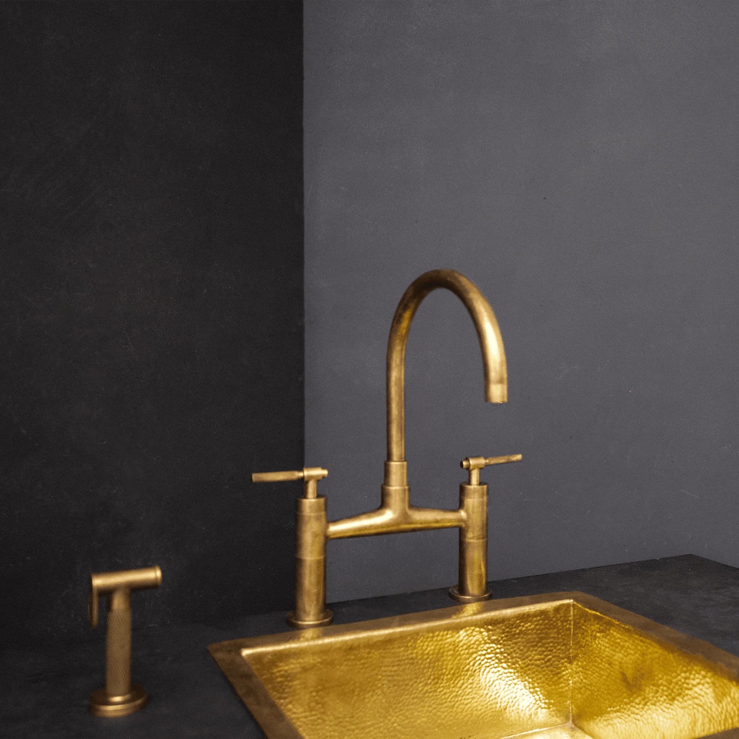 Mykonos Bridge Faucet - Brass For Homes - Kitchen - faucets - top - 1 - 10 - pmax