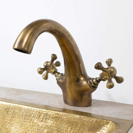 Oil Rubbed vanity faucet - Brass For Homes - Faucet