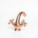 Engraved Copper Bathroom Faucet - Brass For Homes - Faucet