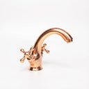 Engraved Copper Bathroom Faucet - Brass For Homes - Faucet