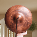 Rustic Copper Pendant Lights – Solid Dome Ceiling Fixtures for Kitchens - Brass For Homes - 