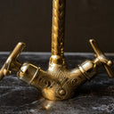 Single Hole Gooseneck Faucet - Brass For Homes - 