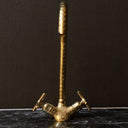 Single Hole Gooseneck Faucet - Brass For Homes - 