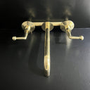 Unlacquered Brass Bathroom Faucet with Lever Handles Bathroom Faucets detail view 4