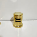 Unlacquered Brass Air Gap Cover home decor accent for entryways, bathrooms, kitchens, shelves, and warm artisan interiors - view 3