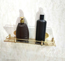 Brass Bathroom Shelf Bathroom Hardware bathroom hardware for bathrooms, powder rooms, towel storage, and coordinated fixture sets - view 2