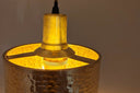 Unlacquered Brass Cylindric Pendant Light Pendant Lighting detail view 3
