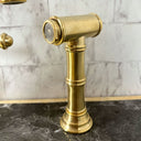 Brass Deck Mount 3 Leg - Brass For Homes - kitchen - faucets