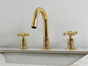 Unlacquered Brass Vanity Faucet Bathroom Faucets detail view 5